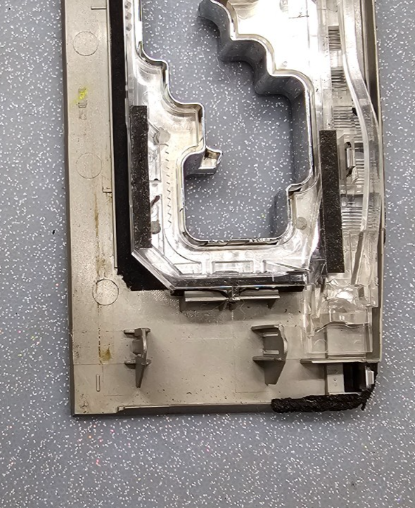 🔥07-11 TOYOTA CAMRY CENTER CONSOLE Transmission SHIFTER Bezel SILVER TRIM