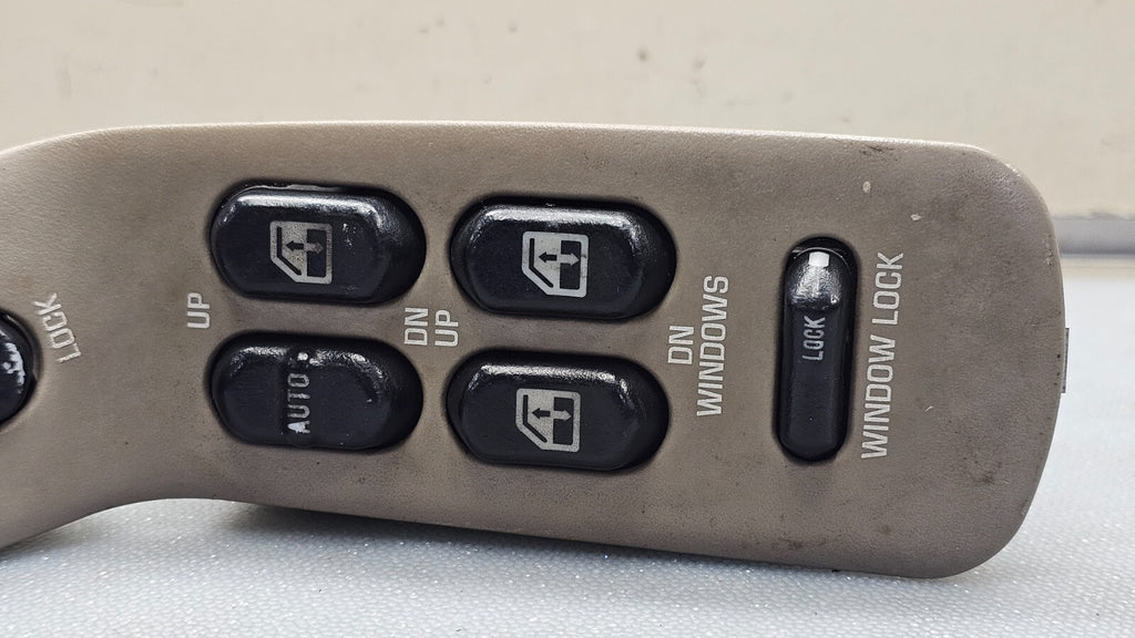 96-98 Achieva Cutlass Supreme Left Driver Master Door Window Control Switch Tan