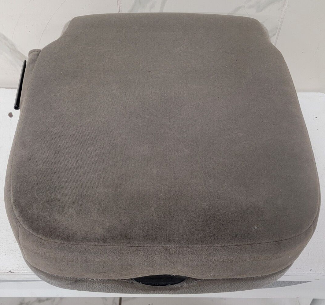 2002-2008 Dodge Ram 1500 Jump Seat Console Arm Rest Storage OEM TAN JS7