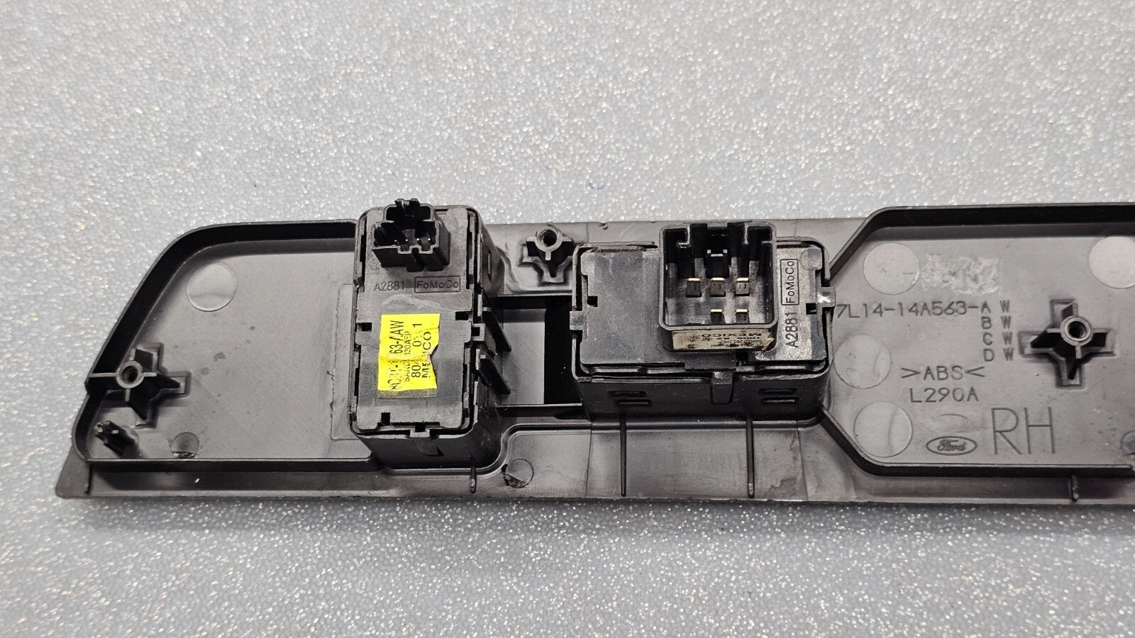 🔥08-14 Ford Expedition Edge Right Passenger Power Door Window Lock Switch Wood