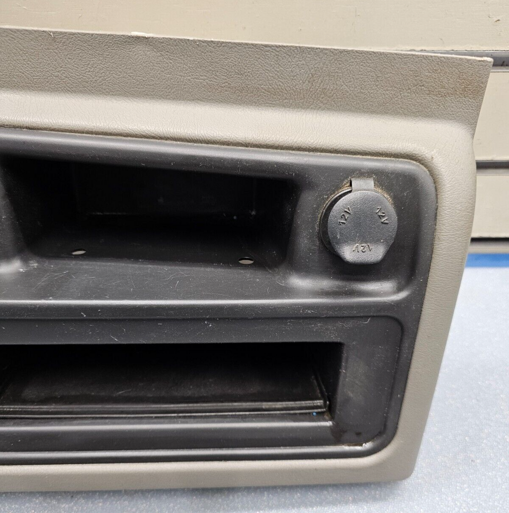 🔥03-06 SILVERADO SIERRA CENTER CONSOLE STORAGE BEZEL ASH TRAY LT TAN/BLACK OEM