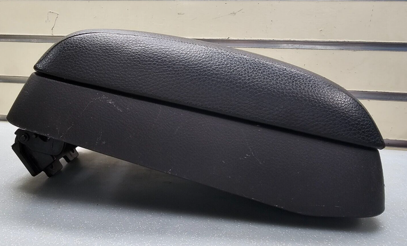 07-12 Santa Fe Center Console Arm Rest Cover Lid Top Pad Storage Assembly Black