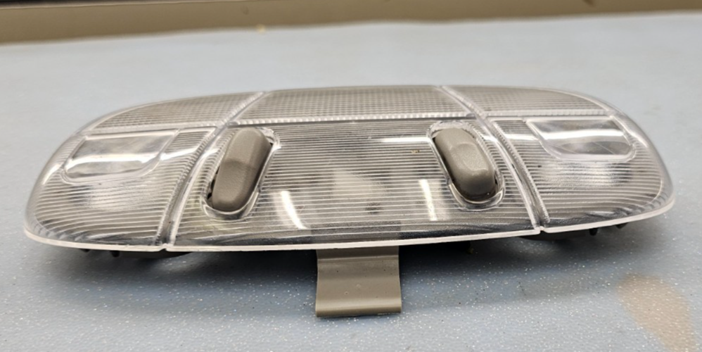 🔥06-10 FORD F150 F250 F350 FUSION OVERHEAD CONSOLE DOME LIGHT LAMP CORE GRAY