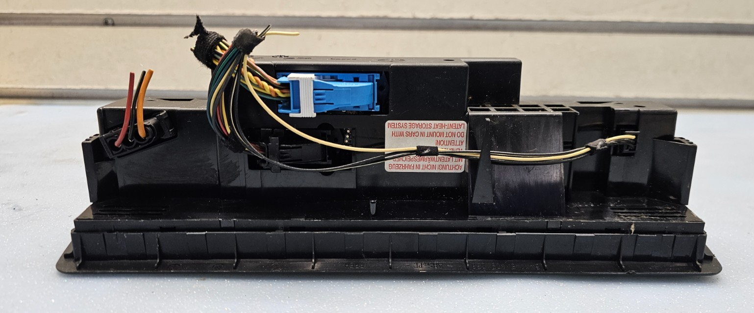 🔥00-06 BMW X5 E53 Dash Heater A/C HVAC Climate Temperature Control Black