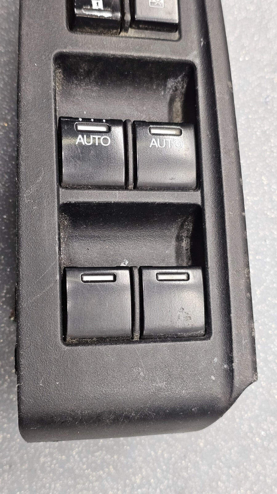 08-12 ACCORD Left Driver Door Master Power Window Lock Switch Assembly Black OEM