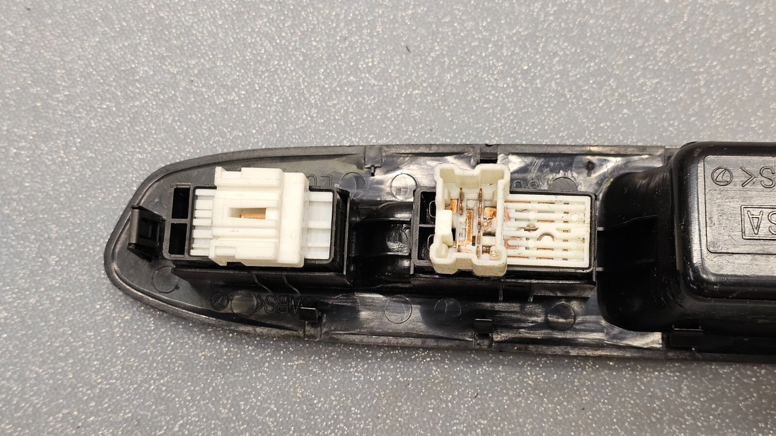 🔥03-08 Forester Impreza Front Right Passenger Window Control Switch Black OEM
