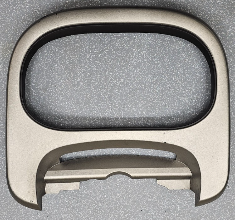 🔥09-14 Nissan Cube Dash Speedometer Instrument Cluster Bezel Cover Panel Silvel