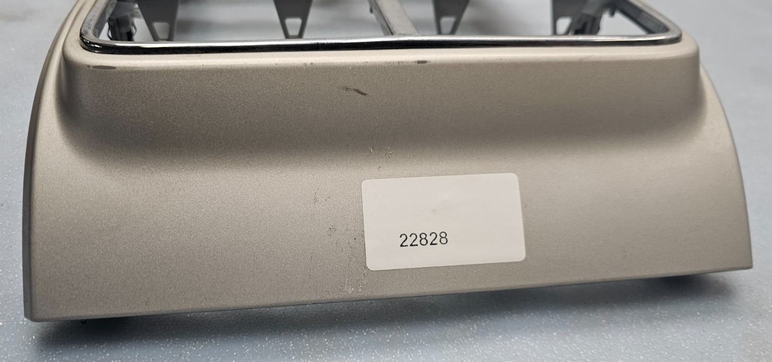 🔥07-10 Lincoln MKX Front Center Dash Radio Climate Control Panel Bezel SILVER 