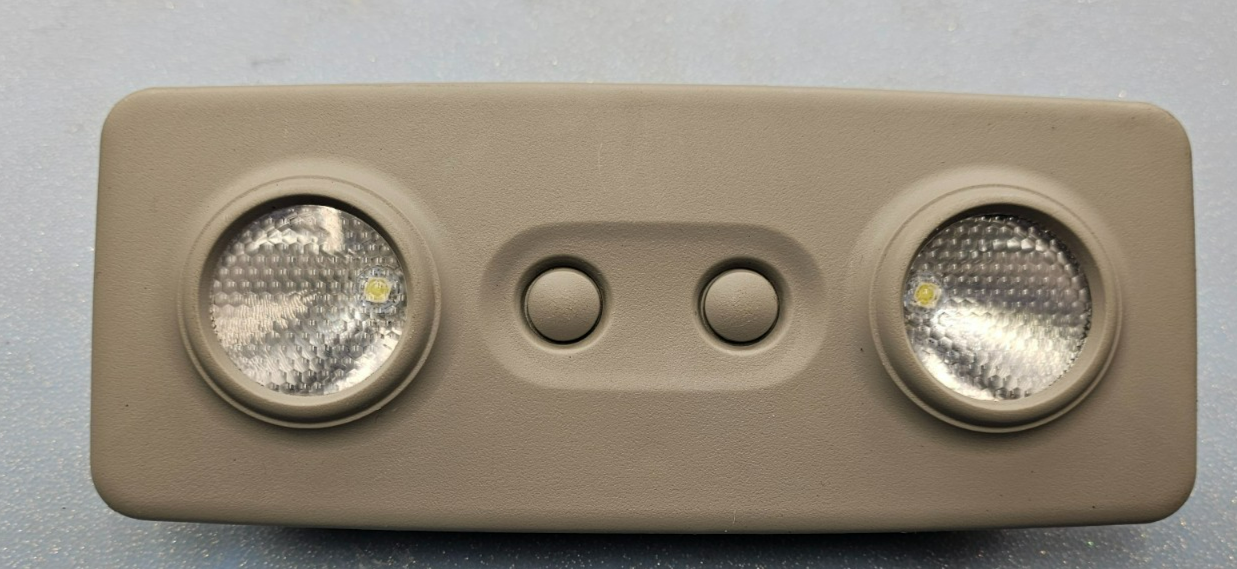🔥08-17 Enclave Traverse Acadia Center Upper Rear Dome Light Lamp Assembly Tan