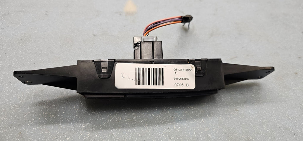 🔥01-07 CARAVAN Grand Caravan Town & Country  warning HAZARD LIGHT SWITCH BLACK