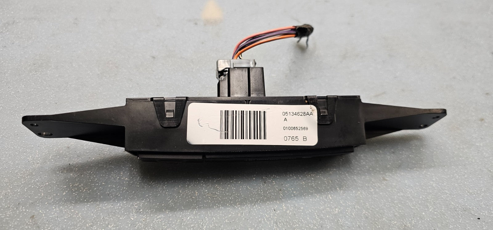 🔥01-07 CARAVAN Grand Caravan Town & Country  warning HAZARD LIGHT SWITCH BLACK