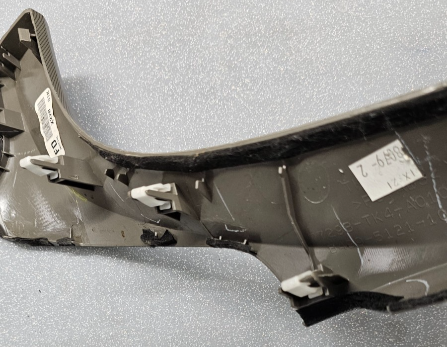 🔥09-14 Acura TL Center Console Left Driver Trim Molding Cover Panel Silver