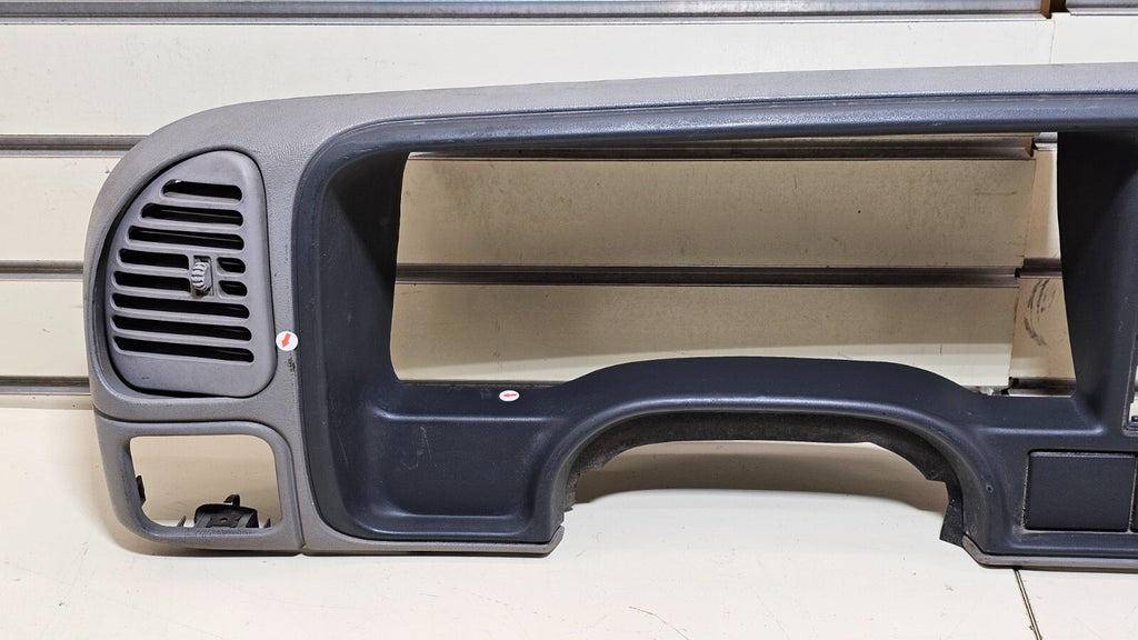 95-99 CHEVY GMC TRUCK SILVERADO CK Cluster Gauge Speedo Dash Bezel LIGHT GRAY C3