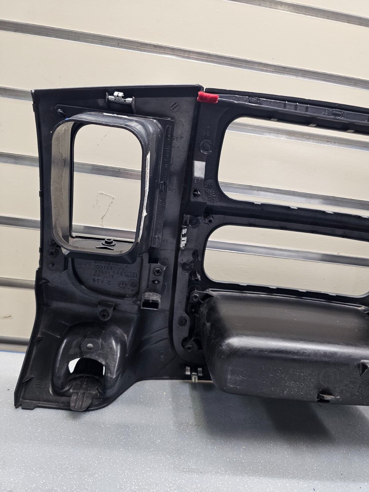 🔥02-05 Dodge RAM Dash RADIO SUUROUND Bezel Climate Trim Panel Storage Black B10