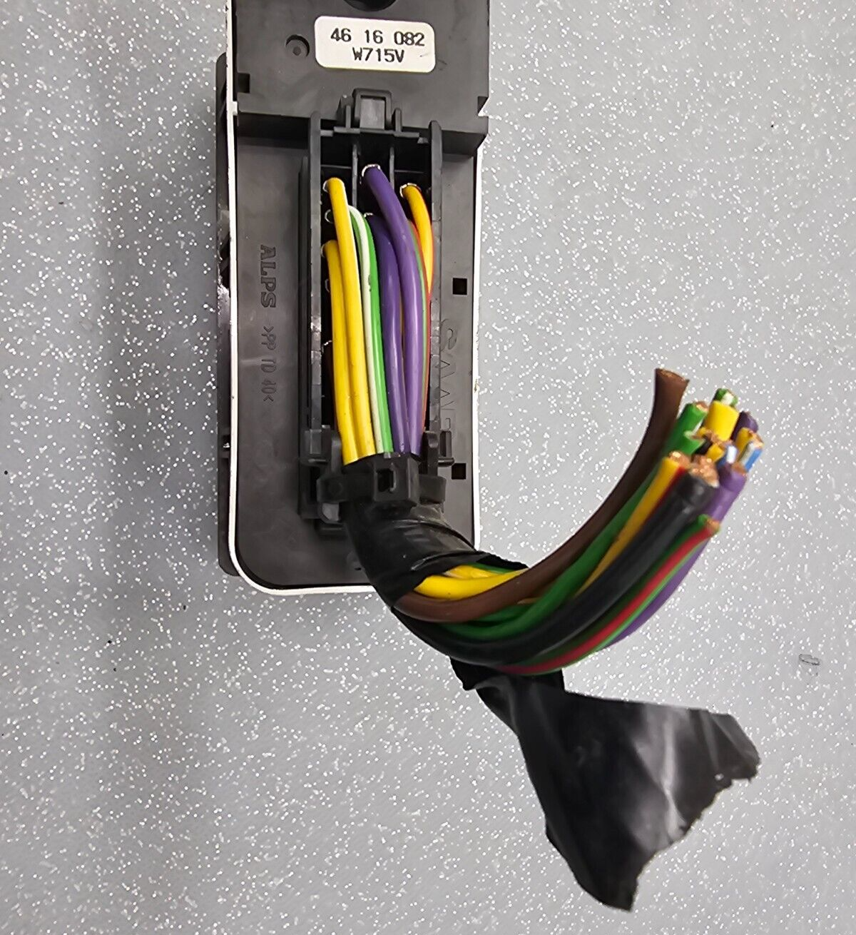 🔥99-05 Saab 9-5 Left Driver Master Power Window Switch Control Assembly Black