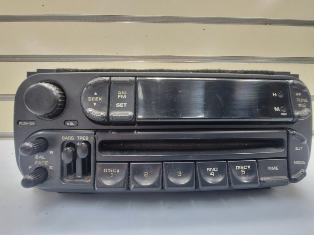 🔥02-07 Chrysler Jeep Dodge Car Truck Radio AM FM CD Player Aux Input RBK Digita