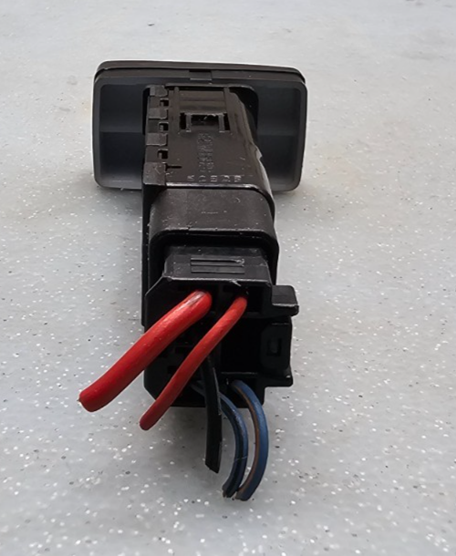 🔥04-12 Spectra Santa Fe Rear Windshield Defrost Control Switch Assembly Black