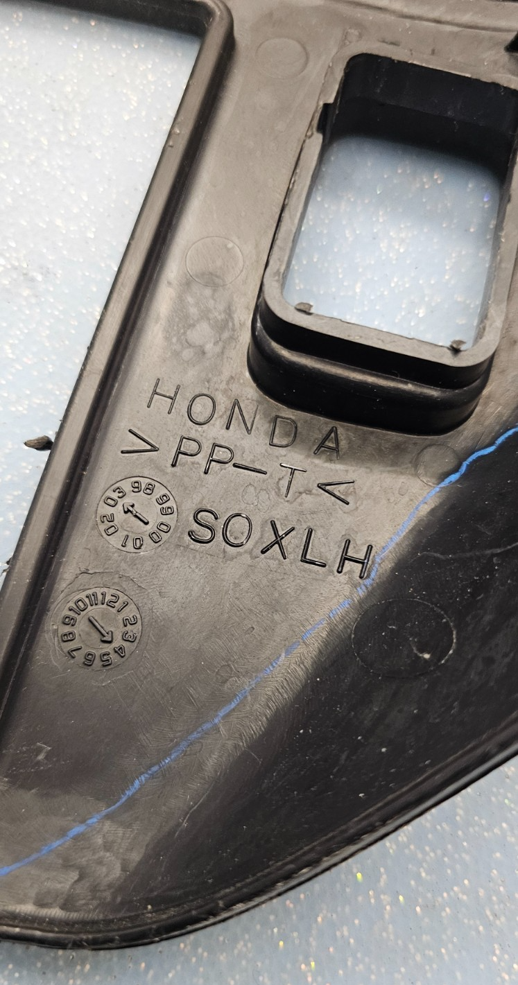 🔥99-04 Honda ODYSSEY Dash Radio Surround BEZEL CLIMATE Control Trim Panel BLACK
