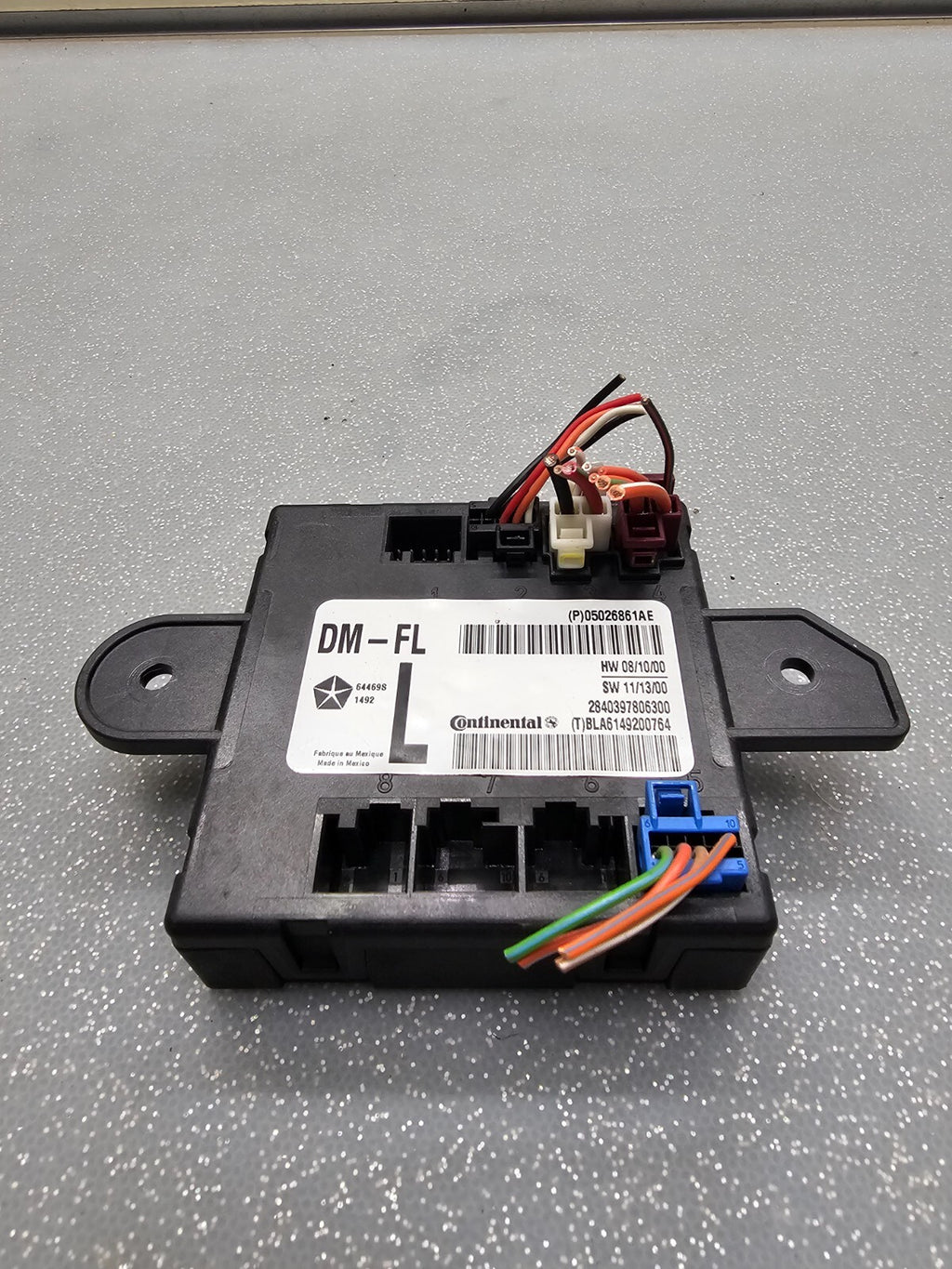 🔥07-20 Chrysler Dodge Jeep Front Left LH Door Power Control Relay Module OEM
