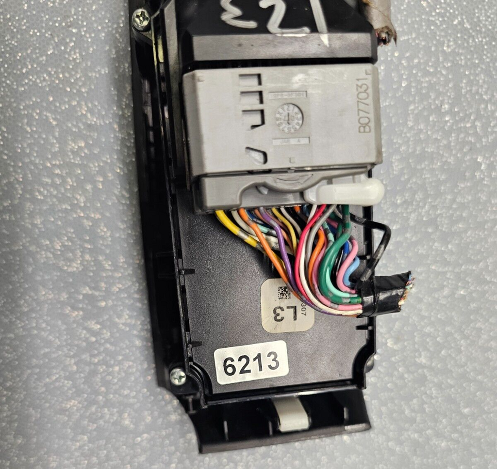 08-12 ACCORD Left Driver Door Master Power Window Lock Switch Assembly Black OEM