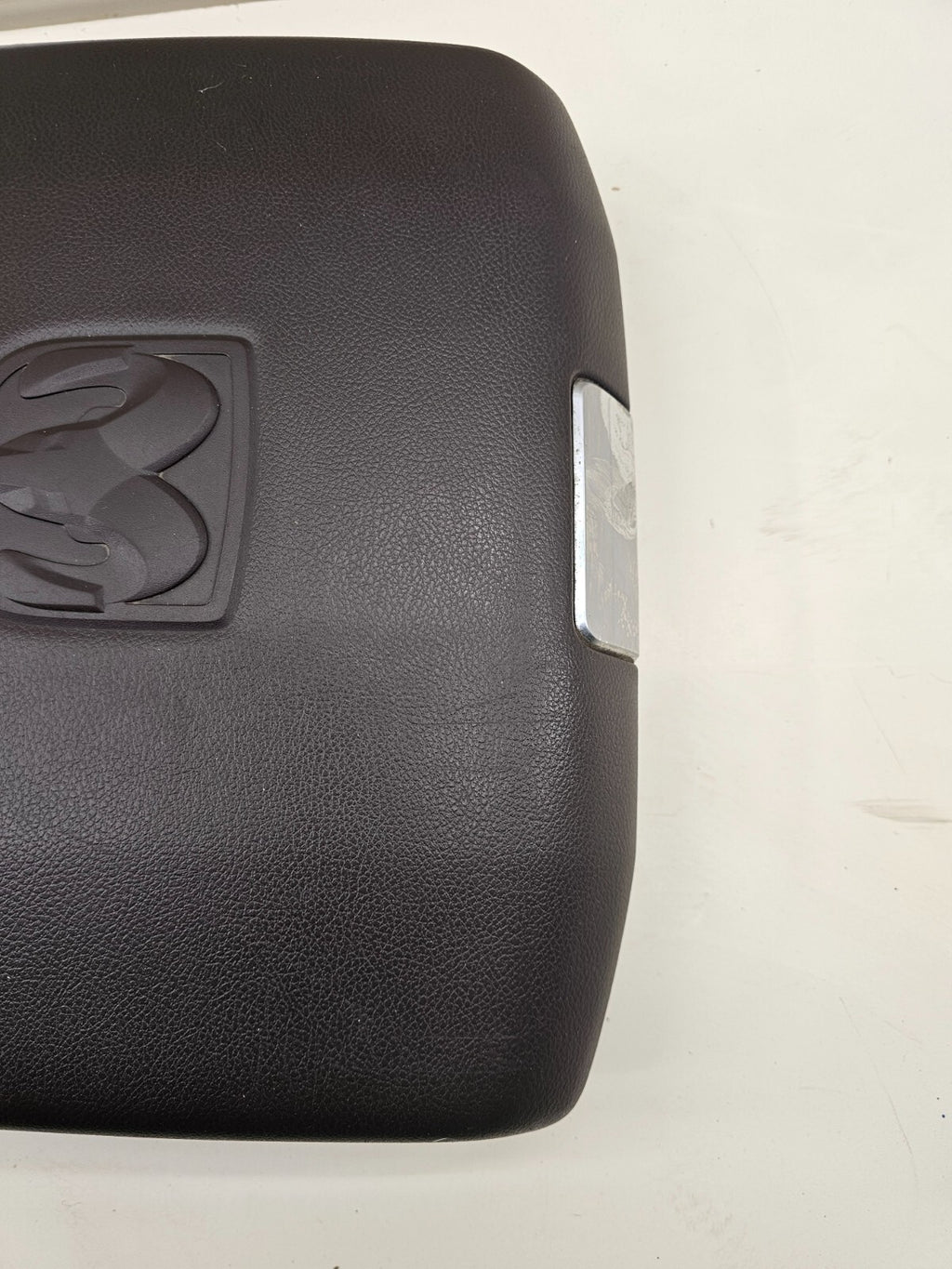 🔥09-12 Dodge RAM 1500 Front Center Console Lid Armrest Leather Cover DARK TAN