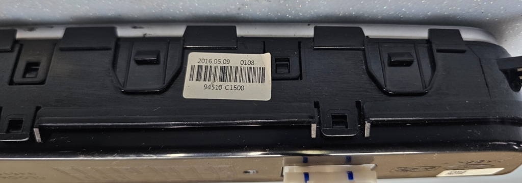 🔥2015-2017 Hyundai Sonata Hazard Digital Clock Display Info Control Black OEM