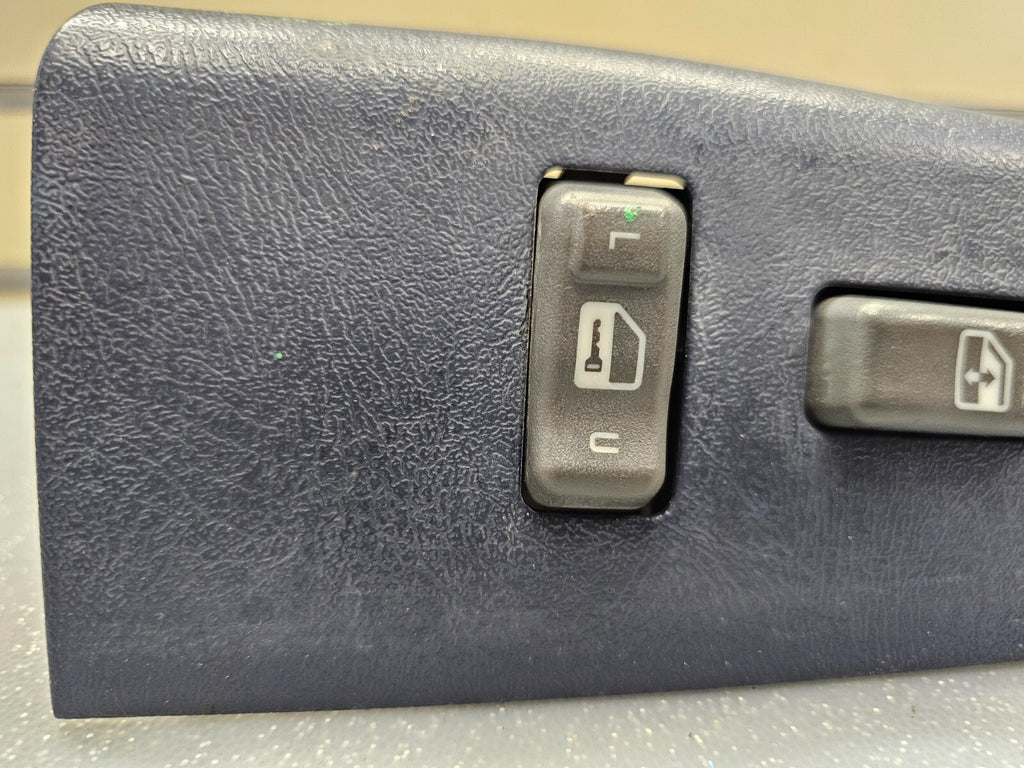 🔥99-02 Silverado SIERRA Front RIGHT Passenger Power Window Switch Lock Blue WS3