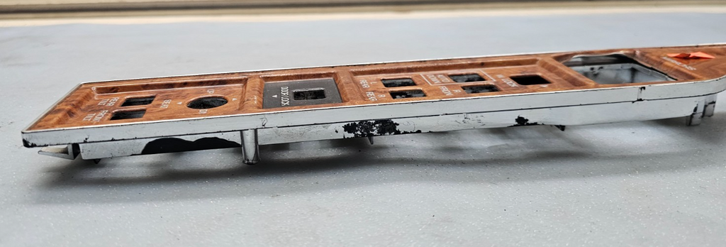🔥90-94 Lincoln Town Car Driver LH Front Door Master Switch Bezel Trim Woodgrain