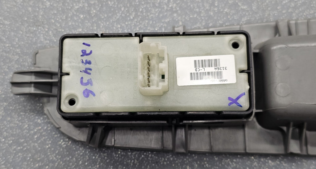 07-11 Charger Dakota Chrysler 200 300 Right Passenger Power Window Switch Gray