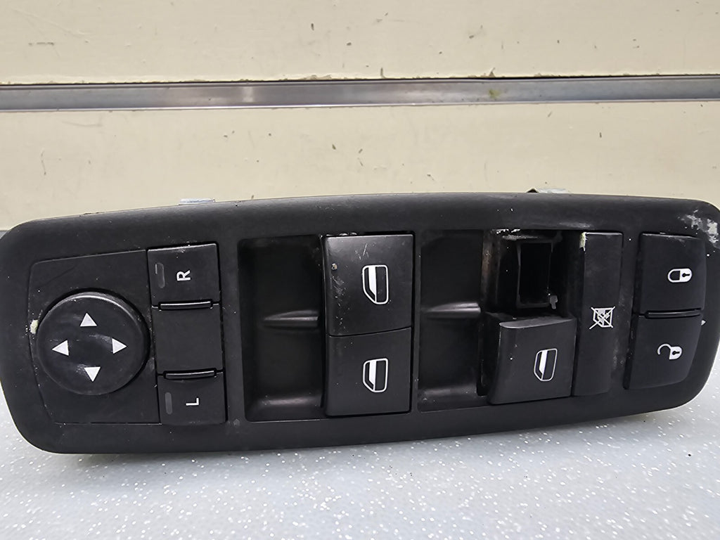 09-12 Dodge Ram 1500 2500 Left Driver Master Power Window Switch Assembly Black