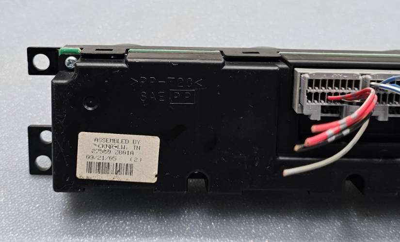 🔥05-06 Nissan Altima Dash AC Heater Temperature Climate Control Air Conditioner
