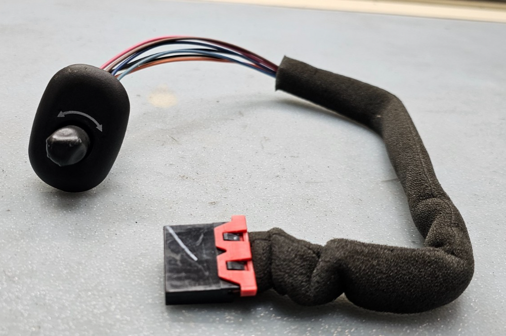 🔥02-09 TRAILBLAZER ENVOY A LEFT DRIVER POWER MIRROR DOOR CONTROL SWITCH BLACK