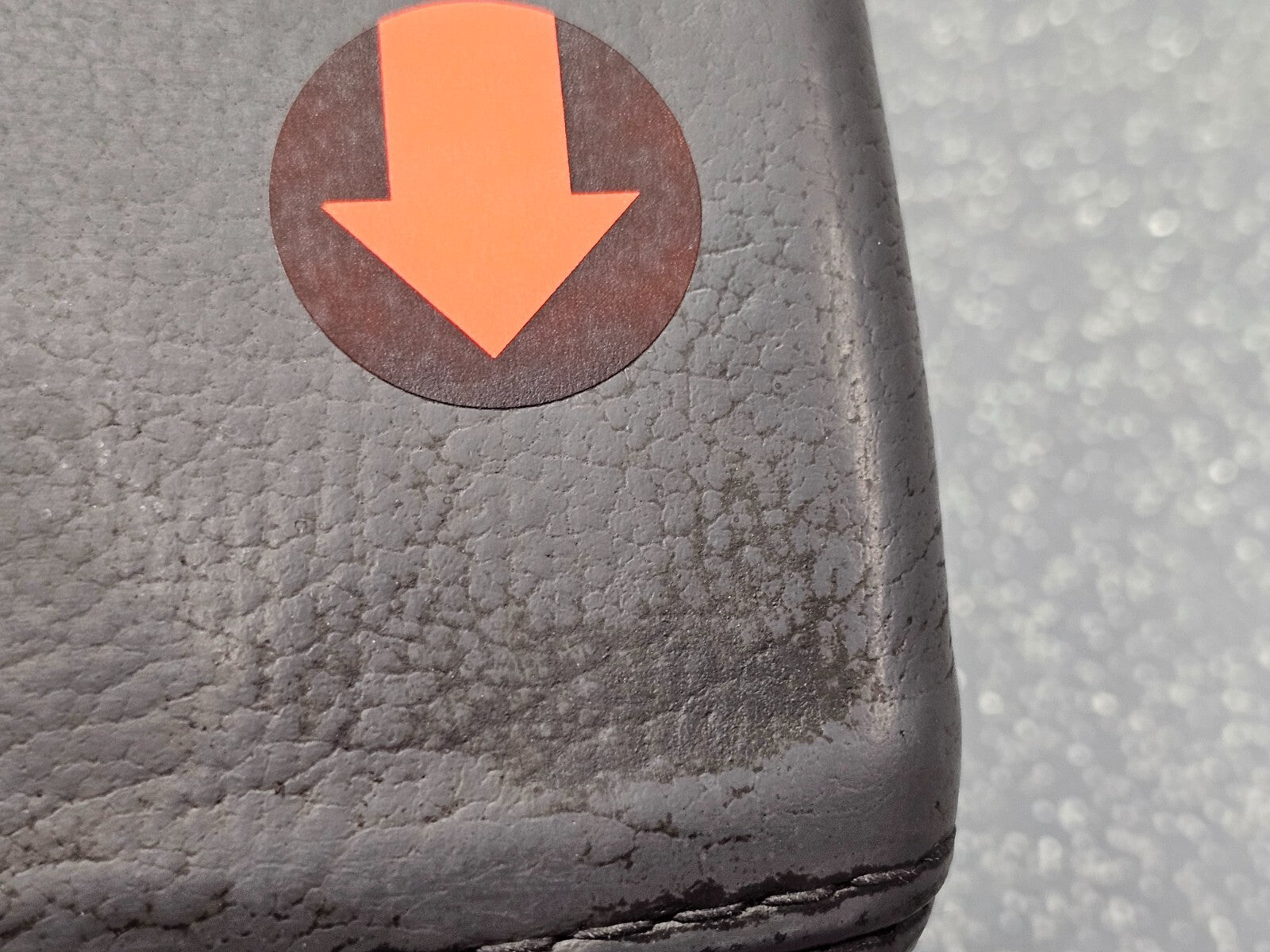 03-07 ACCORD Acura TSX Center Console Armrest Storage Lid Top Leather GRAY L22