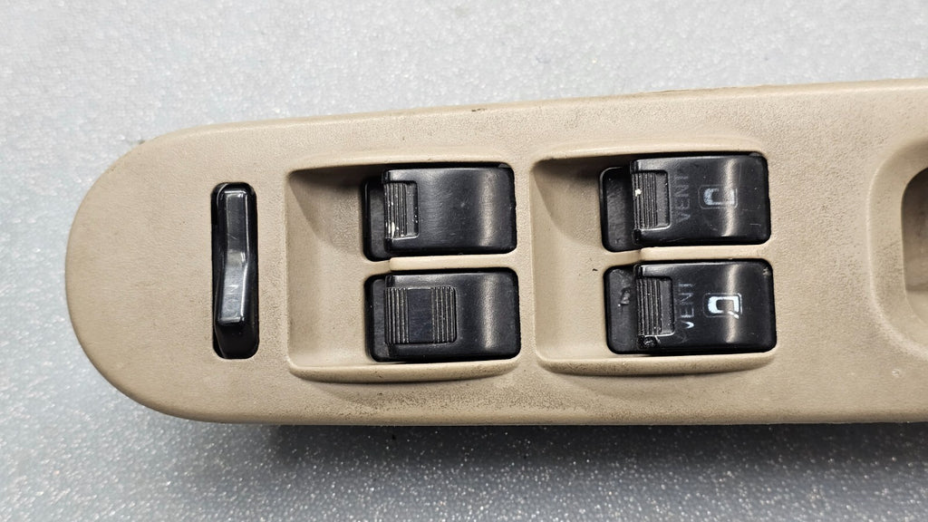 🔥99-04 Odyssey Front Left Driver Door Master Window Switch Bezel Assembly Tan