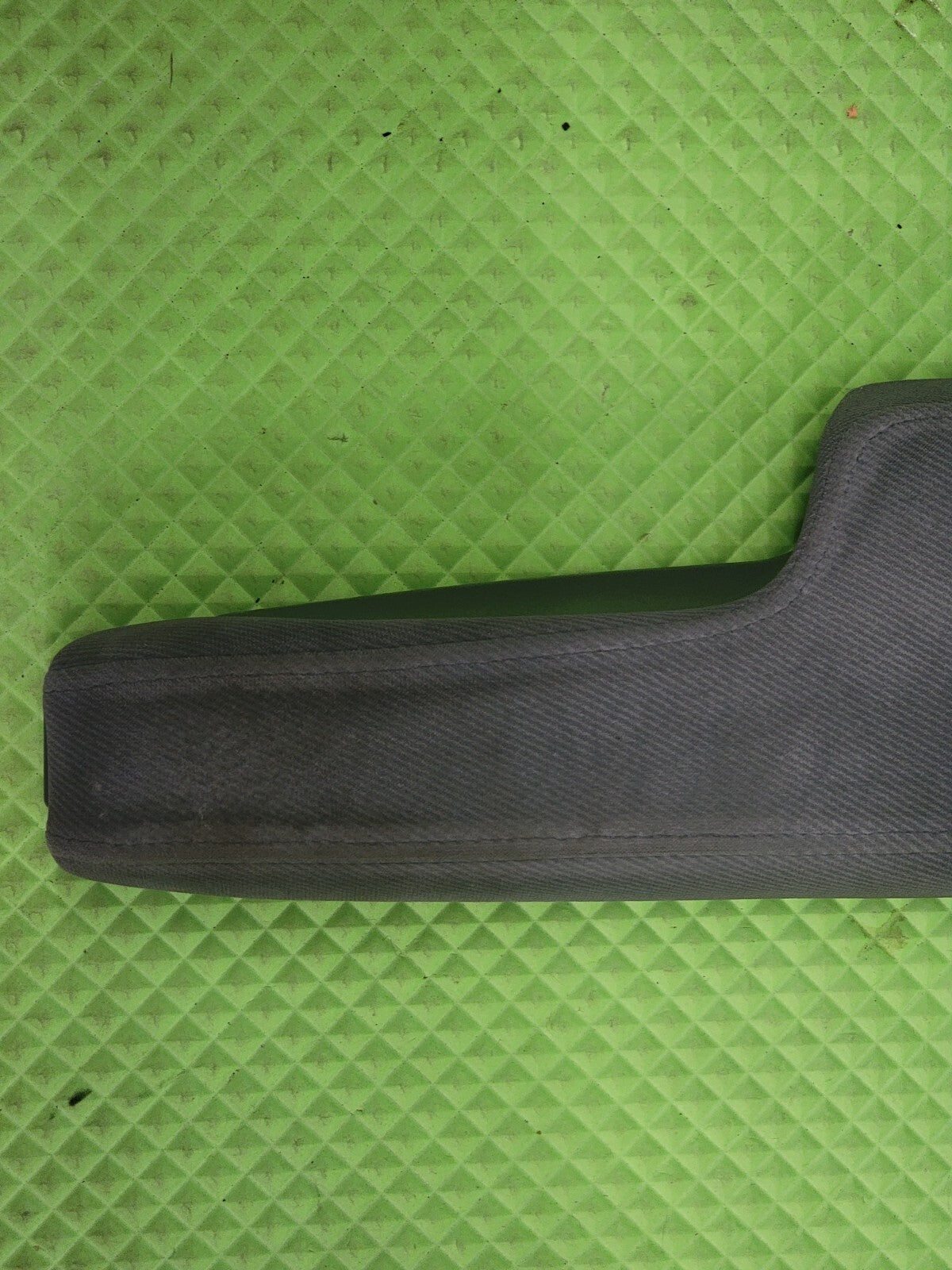 🔥2001-2005 Honda Civic Center Console Cover Arm Rest Lid Gray Cloth OEM