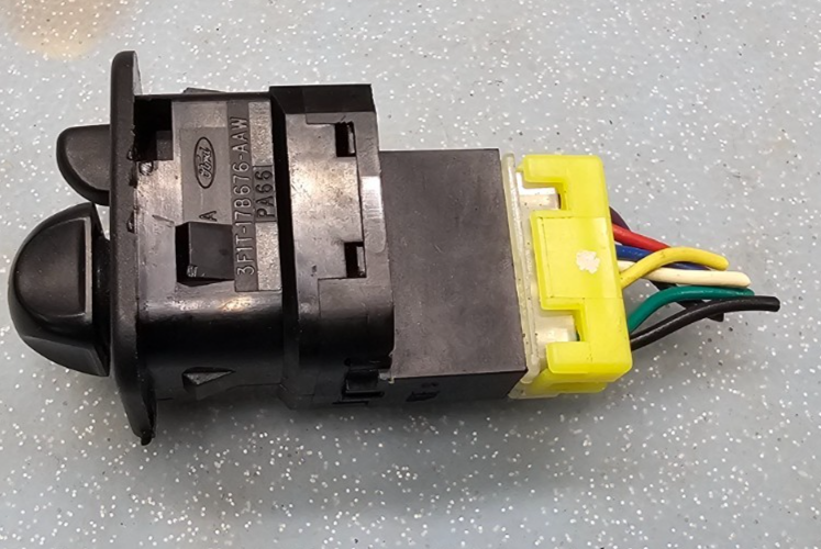 🔥97-05 F150 F250 EXPEDITION FRONT LEFT DRIVER TRUCK DOOR MIRROR POWER SWITCH