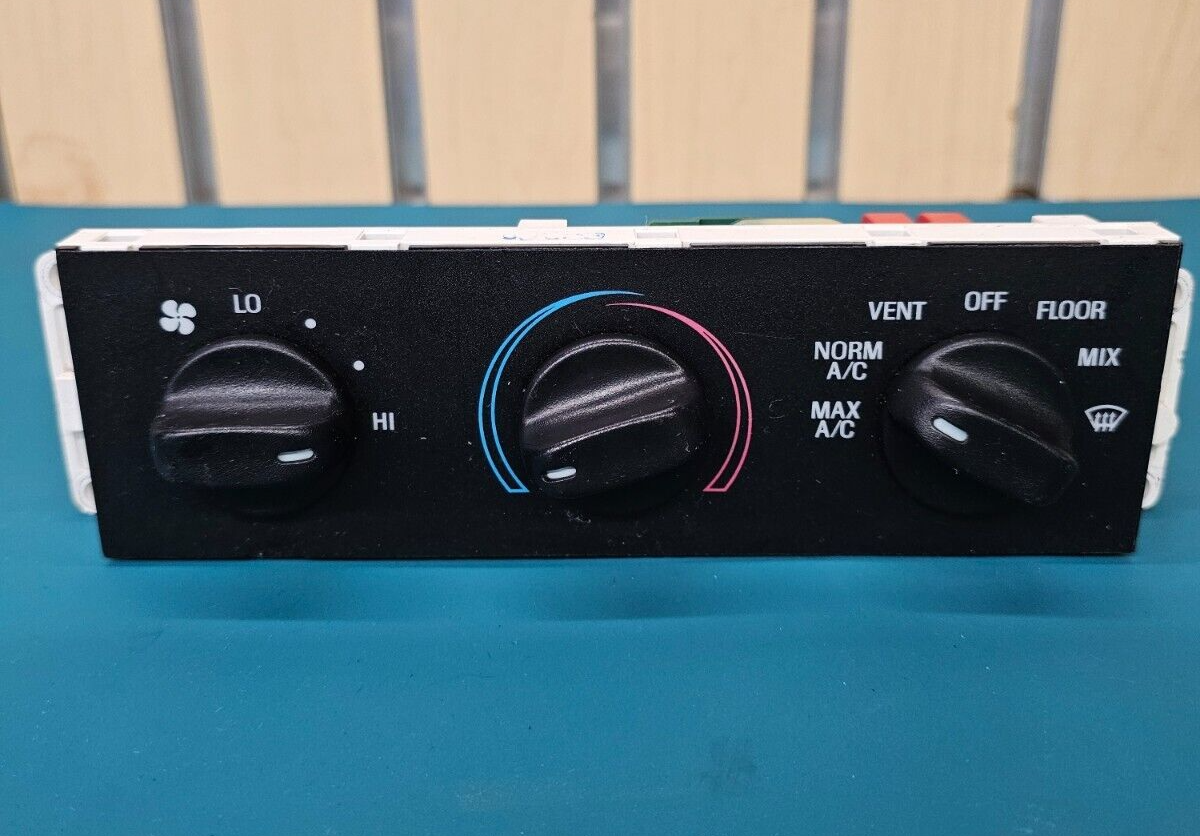 94-00 Ford Mustang Dash A/C Heater Climate Temperature Control Panel Conditioner