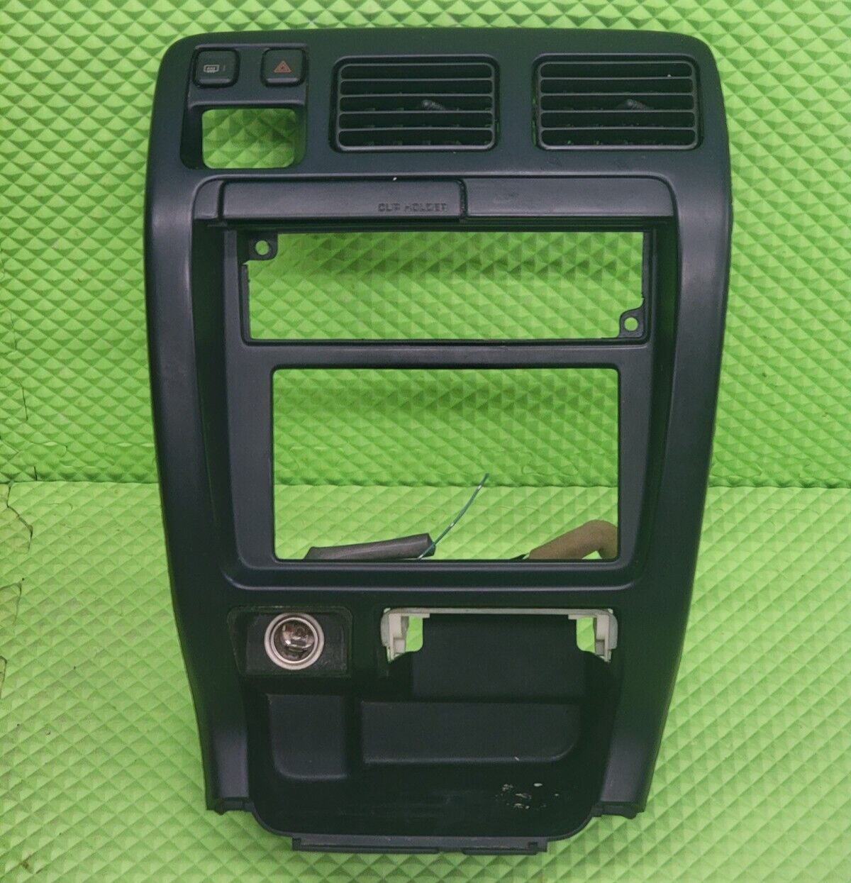 🔥96-99 Toyota 4Runner Center Dash Radio Stereo Display Climate Bezel Black B56
