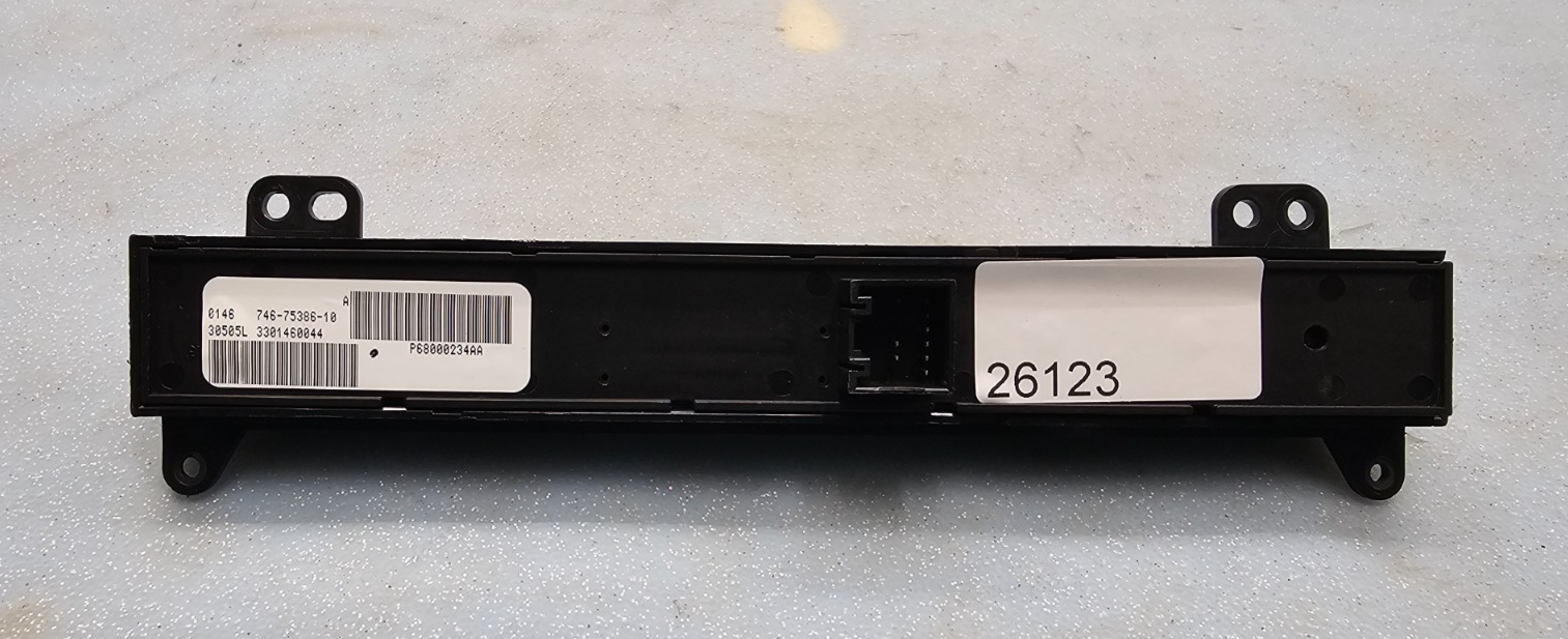🔥06-07 Grand Cherokee Commander Information Switch Control Instrument Panel