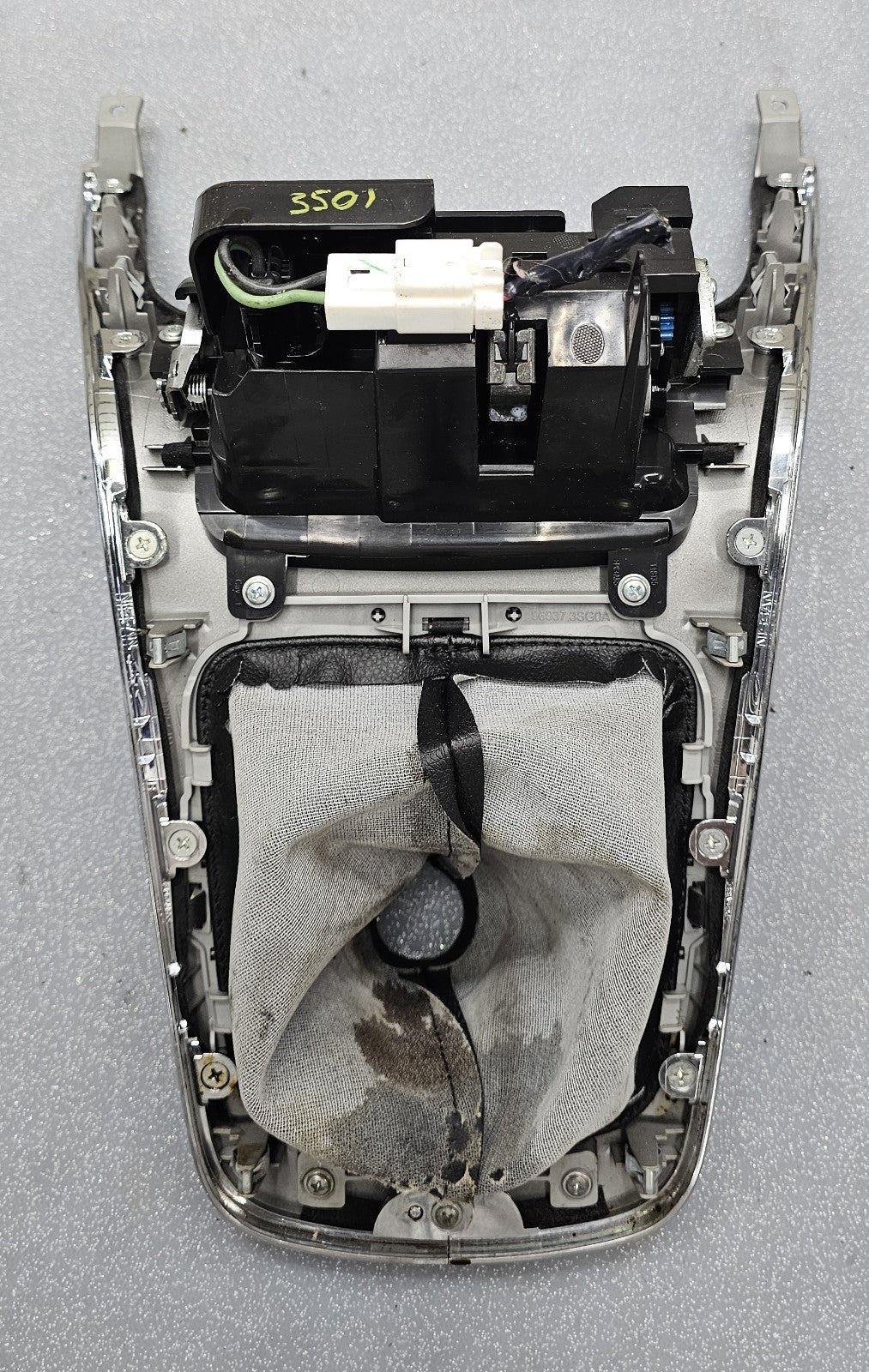 🔥13-16 Nissan Sentra Center Console Shifter Trim Bezel Ashtray OEM Silver