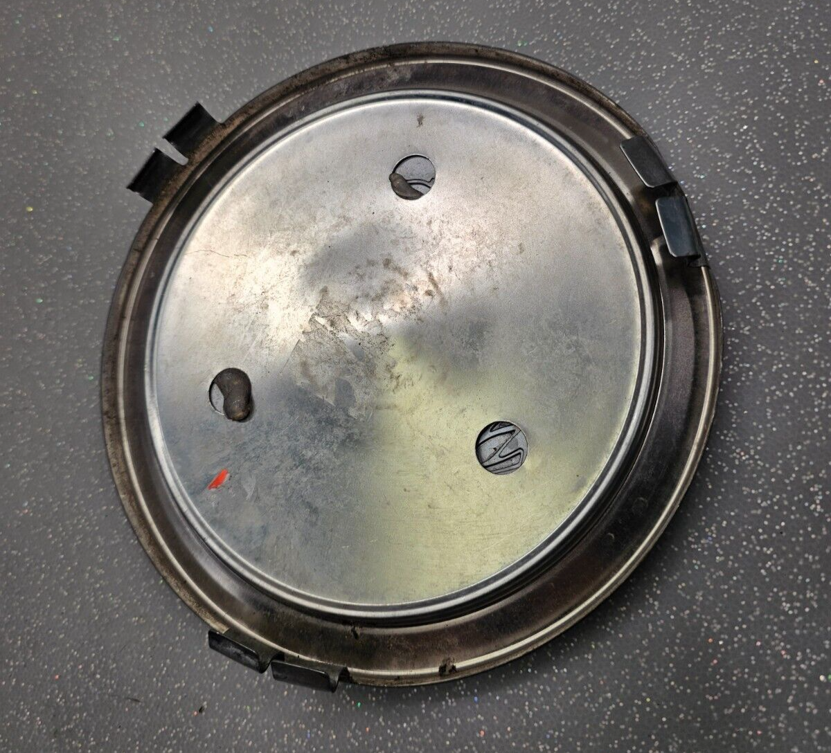 🔥1988-1991 Cadillac Deville Front Rear Wheel Center Cap Hubcap Silver Lower OEM