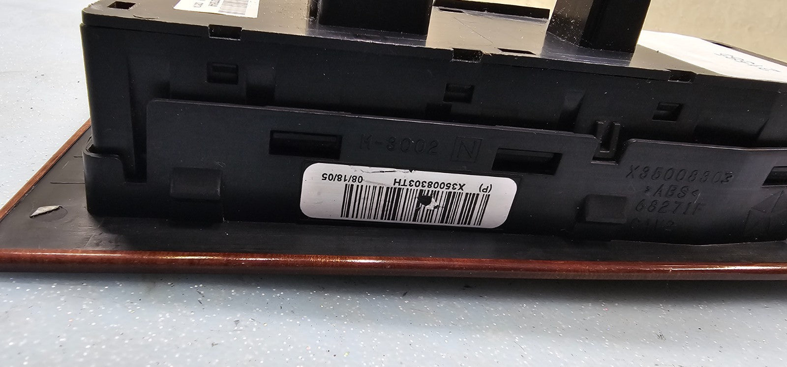 🔥05-10 Grand Cherokee Commander Left Diver Master Power Window Switch Wood