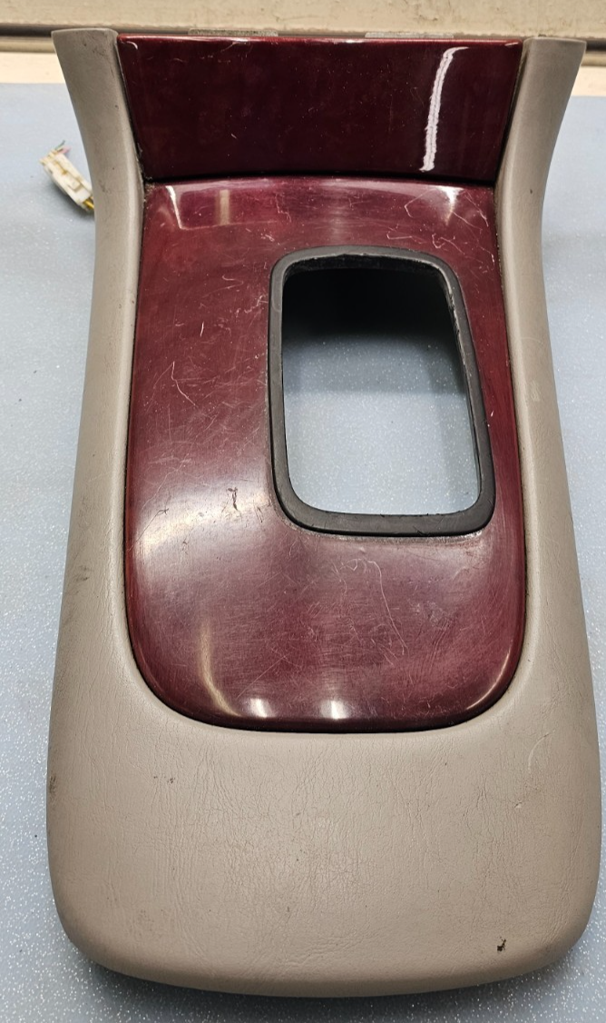 🔥02-06 Lexus ES300 Center Console Trim Shifter Shift Bezel Ashtray OEM Wood/Tan