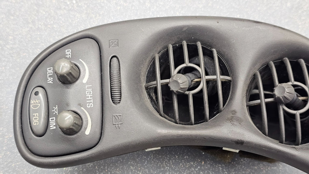 🔥00-05 Pontiac Bonneville Dash Left Driver  Air Vent Heater Conditioning Black