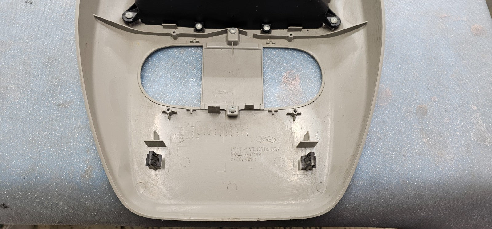 🔥04-08 Ford F-150 F150 Overhead Console DOME Light Lamp Roof Storage Tan
