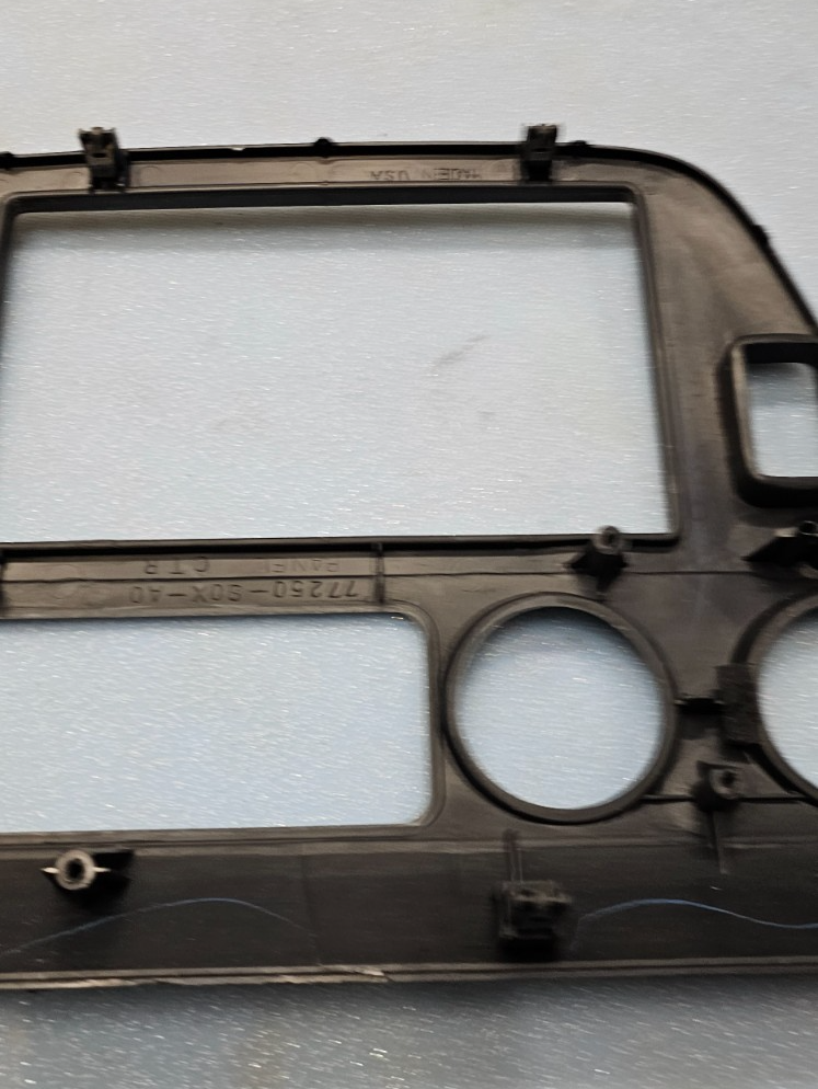 🔥99-04 Honda ODYSSEY Dash Radio Surround BEZEL CLIMATE Control Trim Panel BLACK