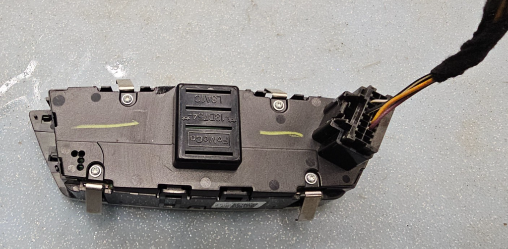 🔥12-18 Ford Focus MK3 Overhead Console w/Sunroof Switch Trim Bracket Frame TAN