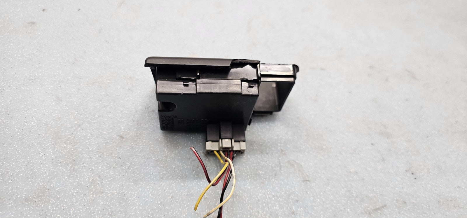 🔥98-02 Honda Accord Center Dash Clock Hazard Switch Board Digital Button Black