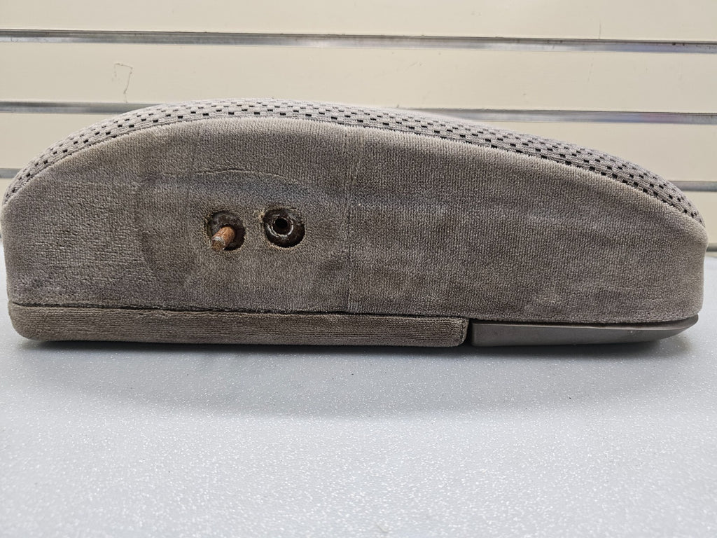🔥97-03 Ford F150 Center Console JUMP SEAT Cloth/Leather Cup Holder LT GRAY JS6