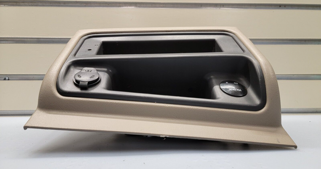 🔥03-06 CHEVROLET SILVERADO GMC SIERRA TAHOE CENTER CONSOLE STORAGE CUBBY TAN